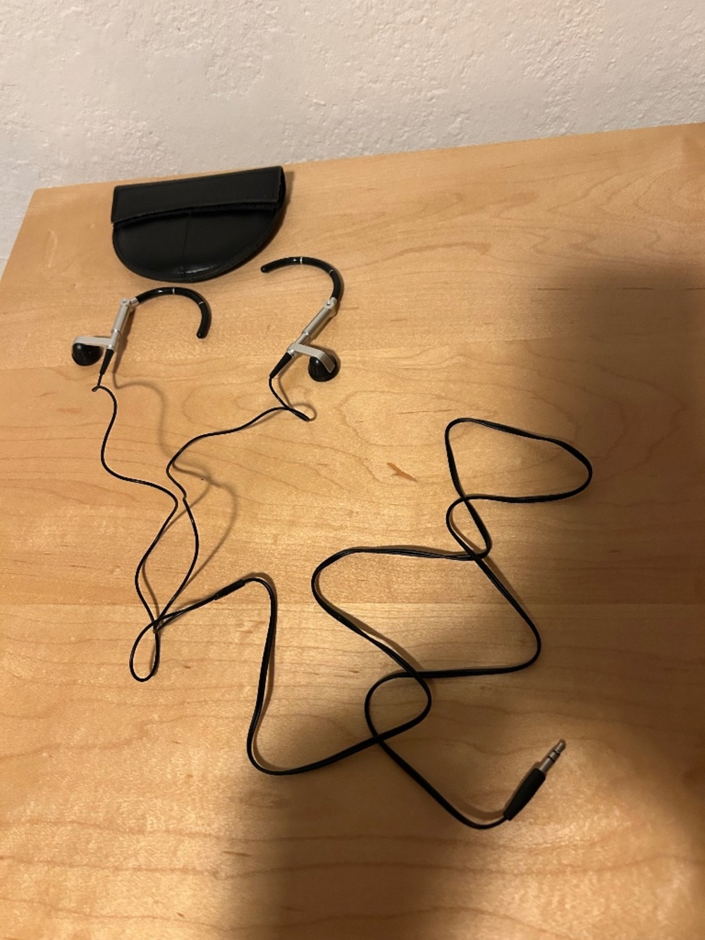 Bang & Olufsen Ear-hook In-Ear Wired Headphones 3.5mm Black Silver